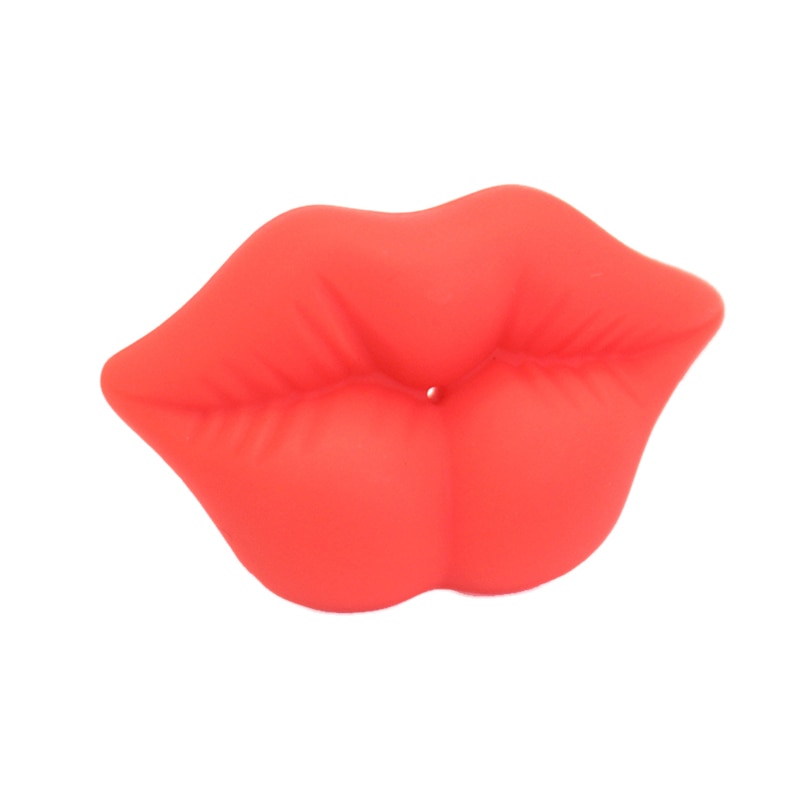 Funny Baby Pacifier Red Kiss Lips Infant Nipple Soother Joke Prank Toddler Nipple Teether Silicone Newborn Pacifier